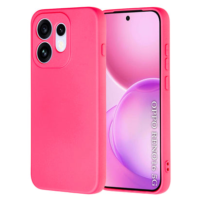 Maska za Oppo Reno16, Techsuit, SoftFlex, Tamno Roza