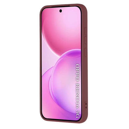 Maska za Oppo Reno16, Techsuit, SoftFlex, Bordo