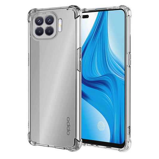 Maska za Oppo Reno4 Lite, Techsuit, Shockproof Clear, Prozirna