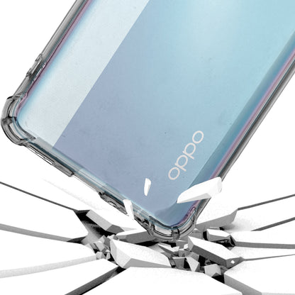 Maska za Oppo Reno4 Lite, Techsuit, Shockproof Clear, Prozirna