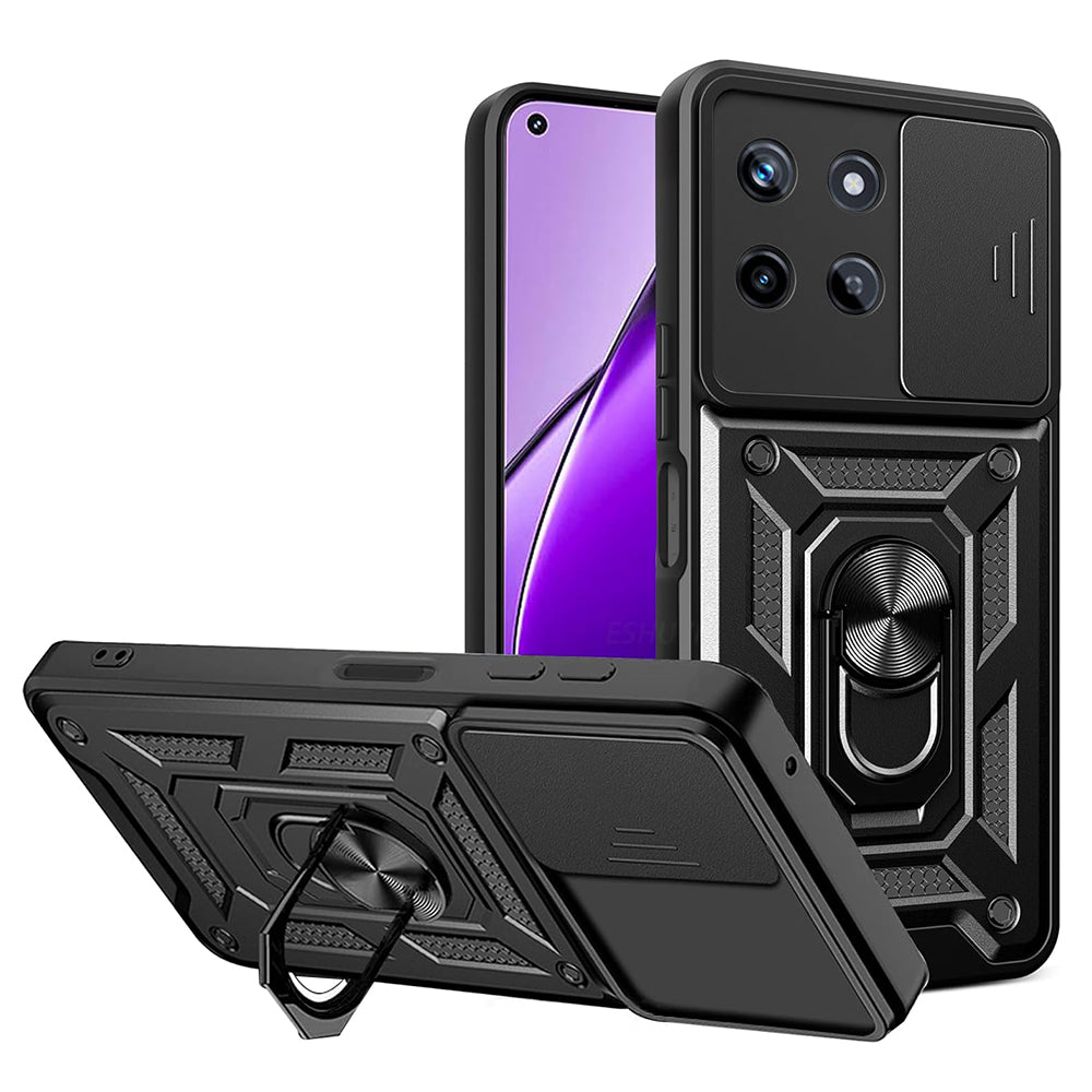Maska za Realme 11 4G, Techsuit, CamShield, Crna