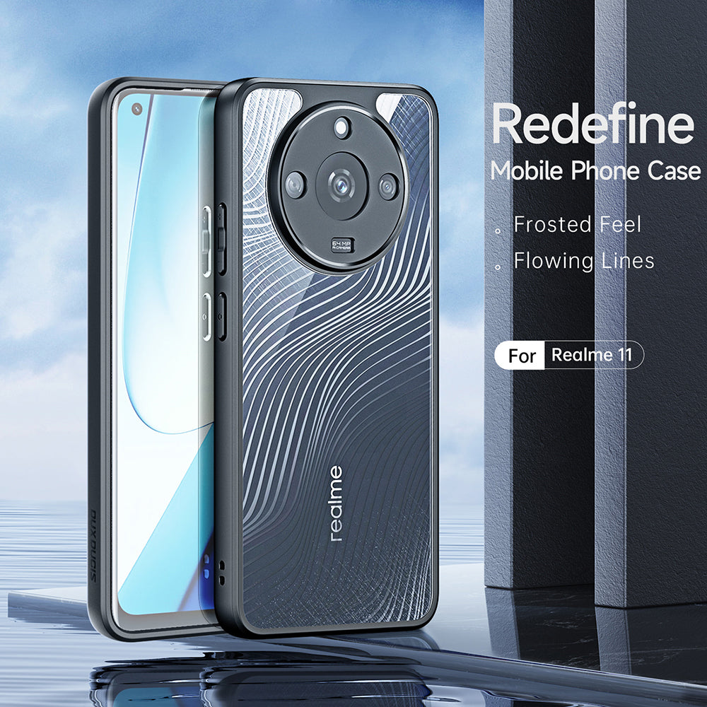 Maska za Realme 11 5G, DUX DUCIS, Aimo, Crna