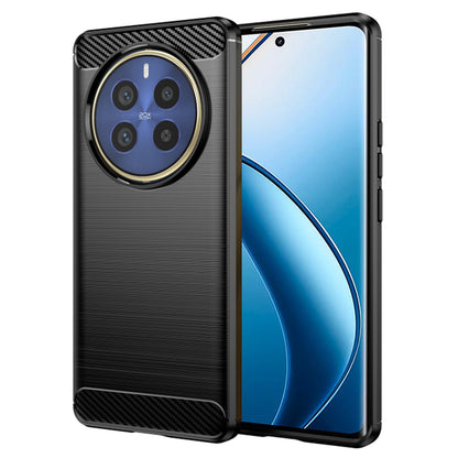 Maska za Realme 12 Pro / 12 Pro+, Techsuit, Karbon, Crna