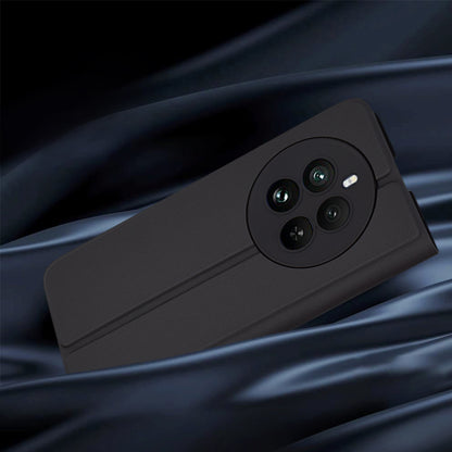 Maska za Realme 12 Pro / 12 Pro+, Techsuit, Magskin Book, Crna