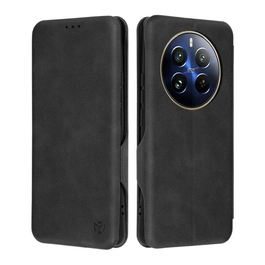 Futrola za Realme 12 Pro / 12 Pro+, Techsuit, Safe Wallet Plus, Crna