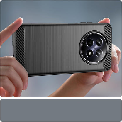 Maska za Realme 12, Techsuit, Karbon, Plava