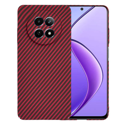 Maska za Realme 12x / 12, Techsuit, Carbonite FiberShell, Crvena