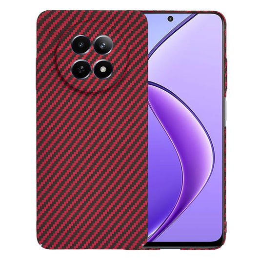 Maska za Realme 12x / 12, Techsuit, Carbonite FiberShell, Crvena