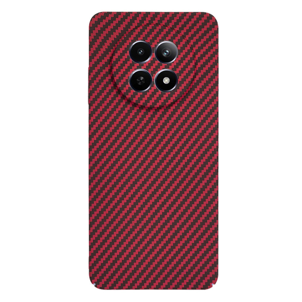 Maska za Realme 12x / 12, Techsuit, Carbonite FiberShell, Crvena