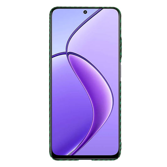 Maska za Realme 12x / 12, Techsuit, Carbonite FiberShell, Zelena