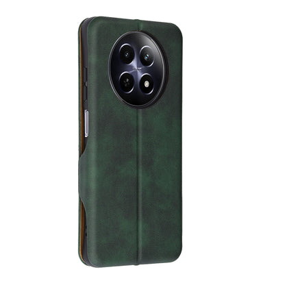 Futrola za Realme 12x / 12, Techsuit, Safe Wallet Plus, Zelena