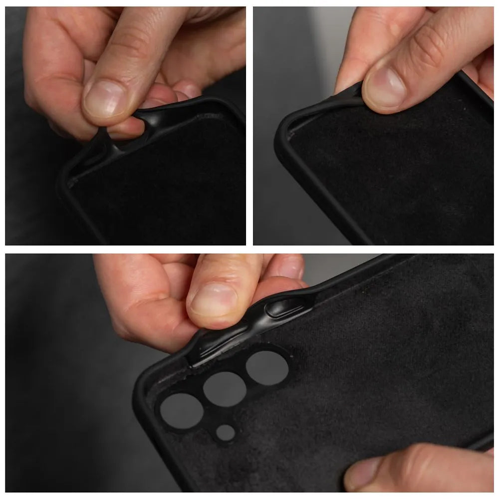 Maska za Realme 14 Pro+, OEM, Silikonska, Crna