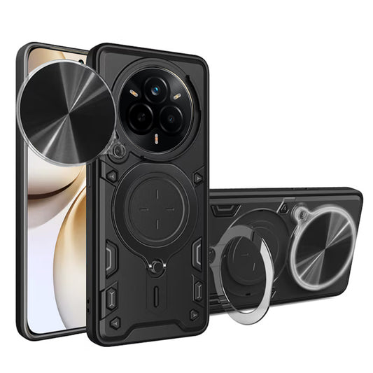 Maska za Realme 14 Pro+, Techsuit, CamGuard Pro, Crna