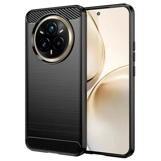 Maska za Realme 14 Pro+, Techsuit, Karbon, Crna