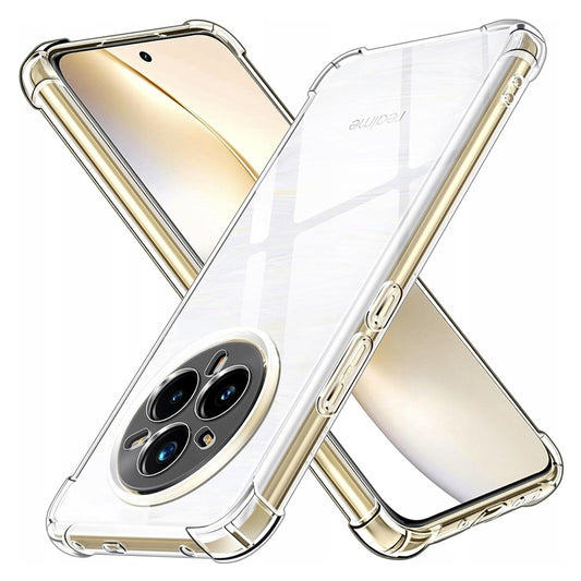 Maska za Realme 14 Pro+, Techsuit, Shockproof Clear, Prozirna