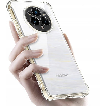 Maska za Realme 14 Pro+, Techsuit, Shockproof Clear, Prozirna
