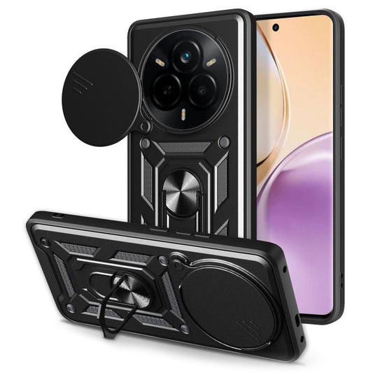 Maska za Realme 14 Pro, Techsuit, CamShield, Crna