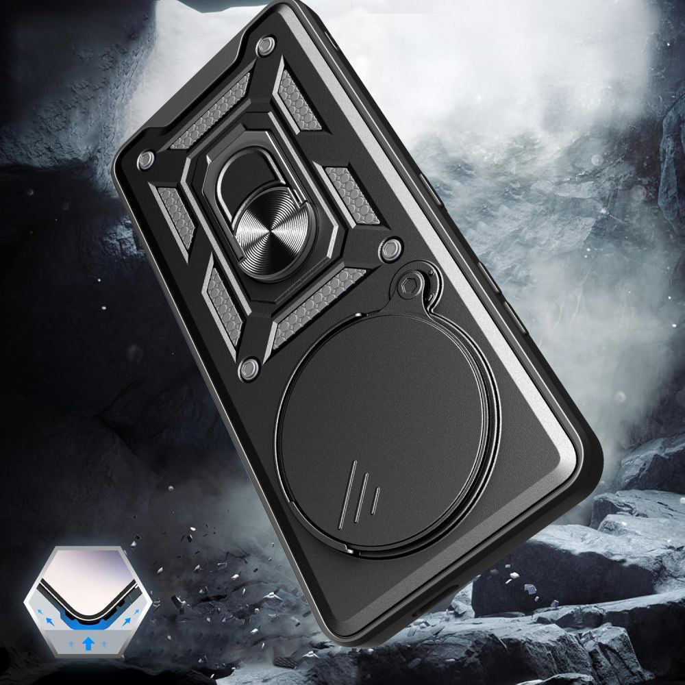Maska za Realme 14 Pro, Techsuit, CamShield, Crna