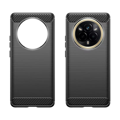 Maska za Realme 14 Pro, Techsuit, Karbon, Crna