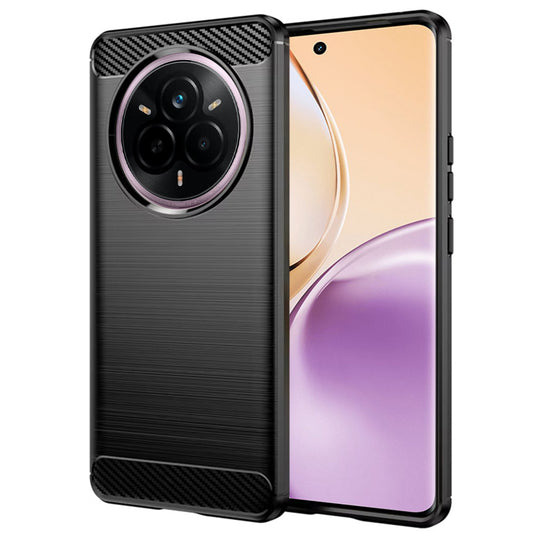 Maska za Realme 14 Pro, Techsuit, Karbon, Crna