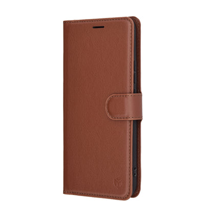 Futrola za Realme 14 Pro, Techsuit, Kožni Folio, Smeđa
