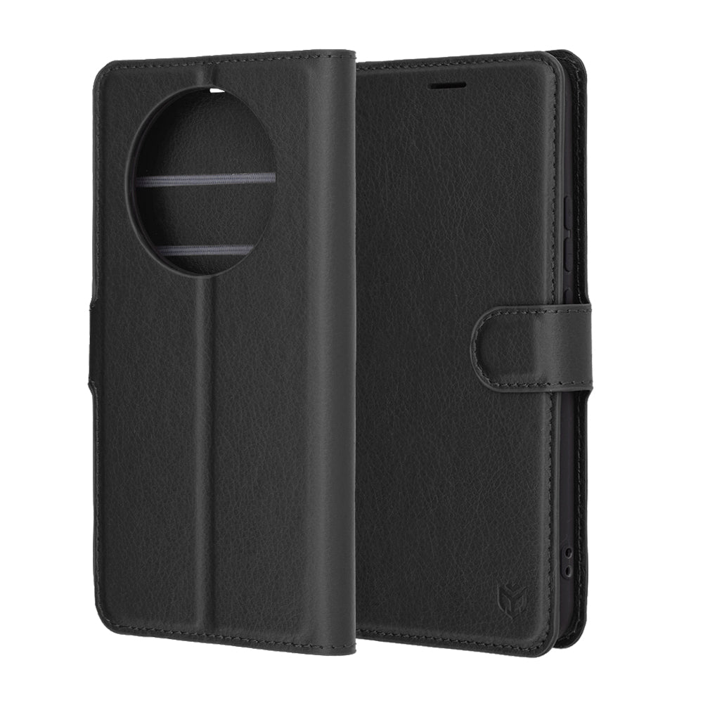 Futrola za Realme 14 Pro, Techsuit, Leather Folio, Crna