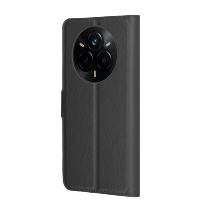 Futrola za Realme 14 Pro, Techsuit, Leather Folio, Crna