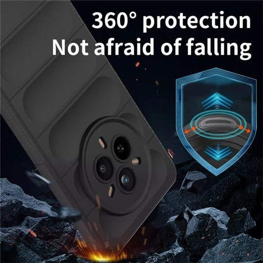 Maska za Realme 14 Pro, Techsuit, Magic Shield, Crna