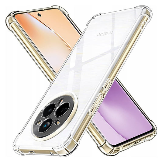 Maska za Realme 14 Pro, Techsuit, Shockproof Clear, Prozirna