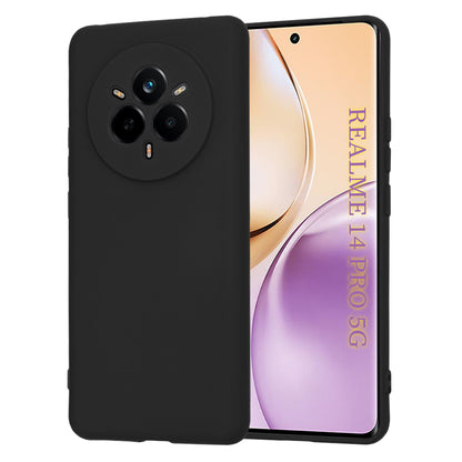 Maska za Realme 14 Pro, Techsuit, SoftFlex, Crna