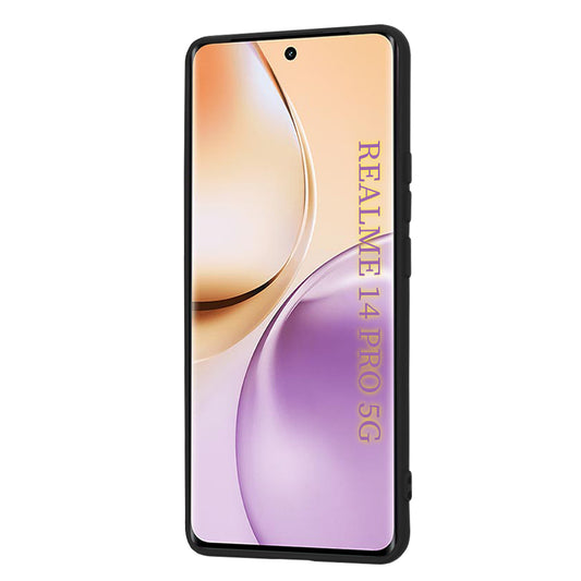 Maska za Realme 14 Pro, Techsuit, SoftFlex, Crna
