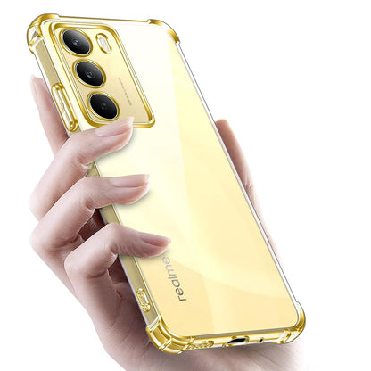 Maska za Realme 14x, Techsuit, Shockproof Clear, Prozirna