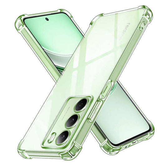 Maska za Realme 14x, Techsuit, Shockproof Clear, Prozirna