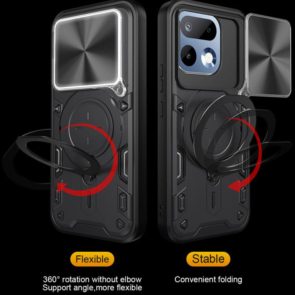 Maska za Realme 16 Pro+, Techsuit, CamGuard Pro, Plava