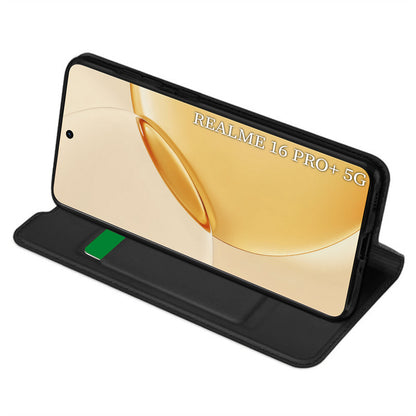 Futrola za Realme 16 Pro+, Techsuit, Magskin Book, Crna