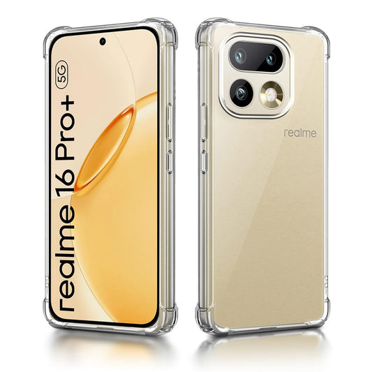 Futrola za Realme 16 Pro+, Techsuit, Shockproof Clear, Prozirna