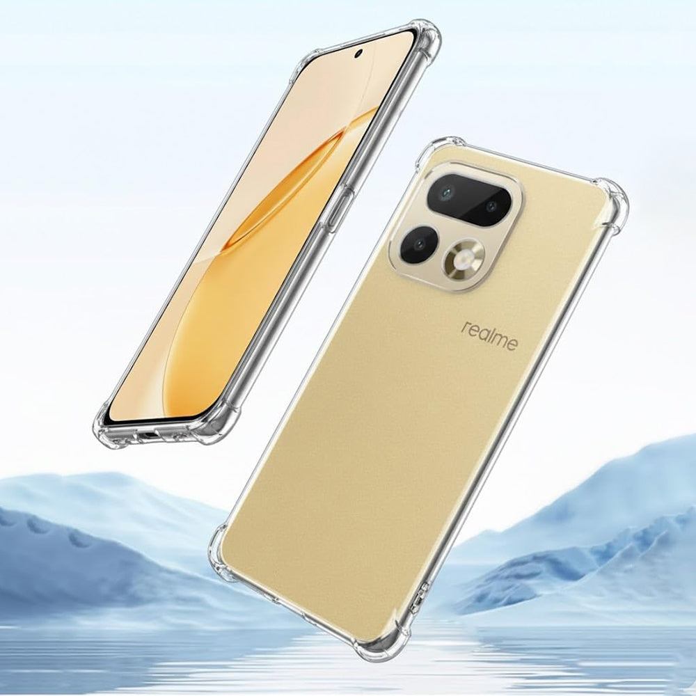 Futrola za Realme 16 Pro+, Techsuit, Shockproof Clear, Prozirna