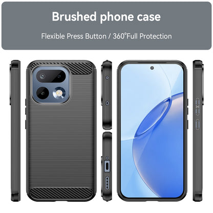 Futrola za Realme 16 Pro, Techsuit, Karbon, Crna