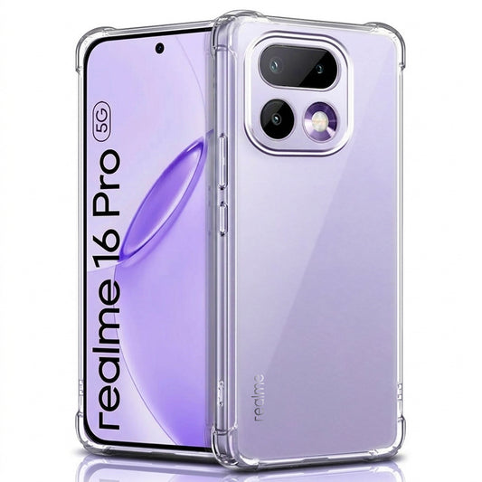 Futrola za Realme 16 Pro, Techsuit, Shockproof Clear, Prozirna