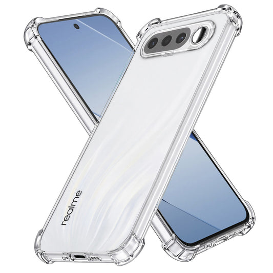 Maska za Realme 16, Techsuit, Shockproof Clear, Prozirna