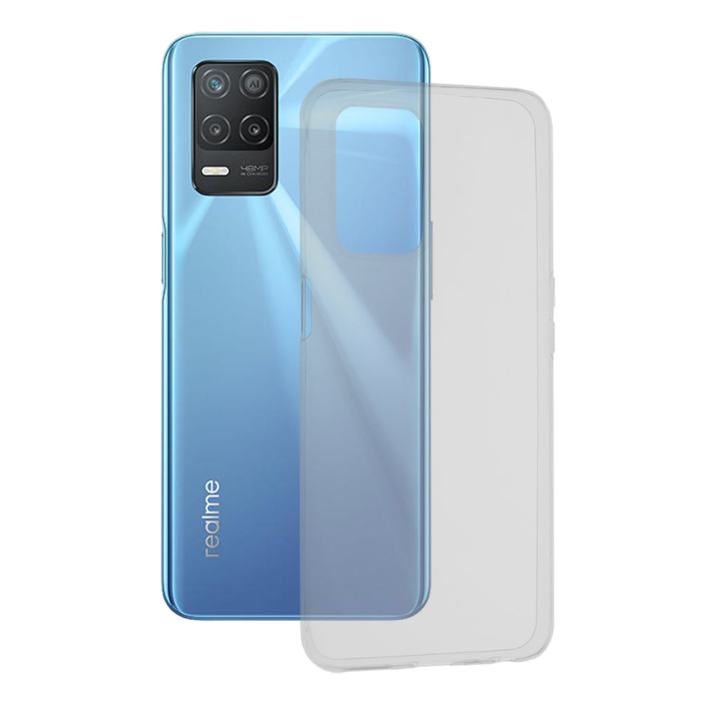 Maska za Realme 8 5G, Techsuit, Prozirna, Transparentna