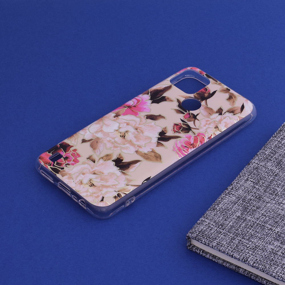 Futrola za Realme C21Y / C25Y, Techsuit, Marble, Bež