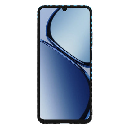Maska za Realme C63 / C61, Techsuit, Carbonite FiberShell, Crno Plava