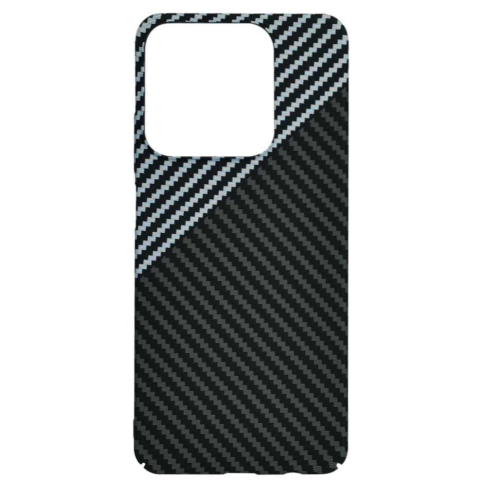 Maska za Realme C63 / C61, Techsuit, Carbonite FiberShell, Crno Siva