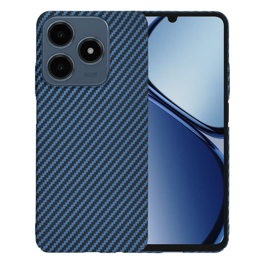 Maska za Realme C63 / C61, Techsuit, Carbonite FiberShell, Tirkizna