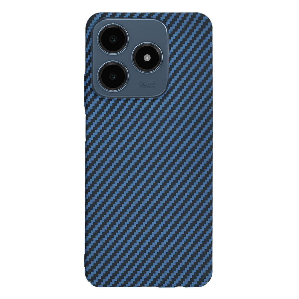 Maska za Realme C63 / C61, Techsuit, Carbonite FiberShell, Tirkizna