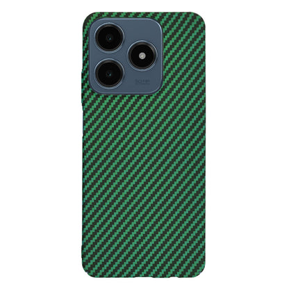 Maska za Realme C63 / C61, Techsuit, Carbonite FiberShell, Zelena