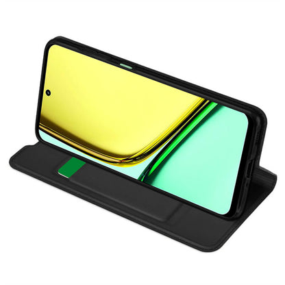 Futrola za Realme C67 4G, Techsuit, Magskin Book, Crna