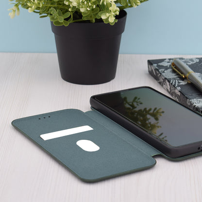 Futrola za Realme C67 4G, Techsuit, Safe Wallet Plus, Zelena