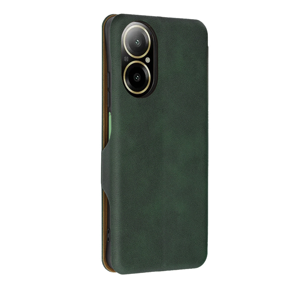 Futrola za Realme C67 4G, Techsuit, Safe Wallet Plus, Zelena